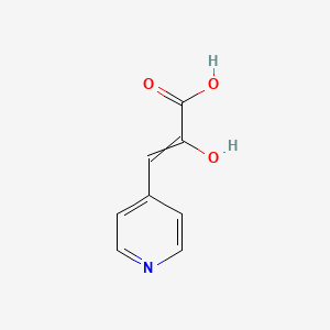 2-Propenoic acid, 2-hydroxy-3-(4-pyridinyl)-, (2Z)-