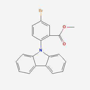 Methyl 5-bromo-2-carbazol-9-ylbenzoate