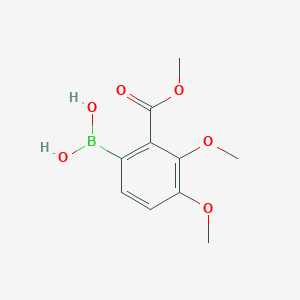 (3,4-Dimethoxy-2-methoxycarbonylphenyl)boronic acid