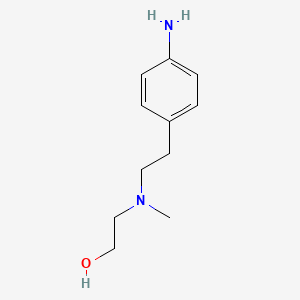 2-[2-(4-Aminophenyl)ethyl-methylamino]ethanol