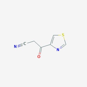 3-Oxo-3-(1,3-thiazol-4-yl)propanenitrile