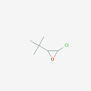 molecular formula C6H11ClO B15358236 2-Tert-butyl-3-chlorooxirane 