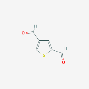 B153583 Thiophene-2,4-dicarbaldehyde CAS No. 932-93-4
