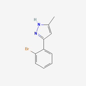 3-(2-bromophenyl)-5-methyl-1H-Pyrazole