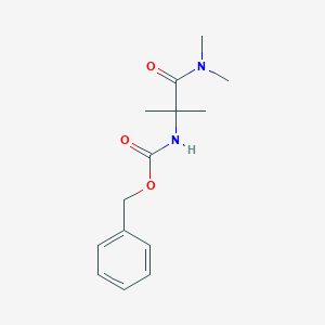 N-(1-dimethylcarbamoyl-1-methylethyl)carbamic acid benzyl ester