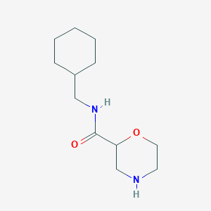 N-(cyclohexylmethyl)morpholine-2-carboxamide