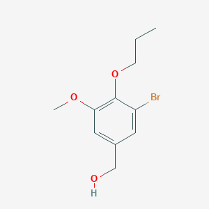 (3-Bromo-5-methoxy-4-propoxyphenyl)methanol