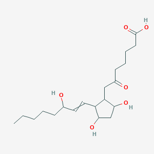 9,11,15-Trihydroxy-6-oxoprost-13-en-1-oic acid