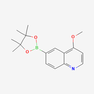 4-Methoxy-6-(4,4,5,5-tetramethyl-1,3,2-dioxaborolan-2-yl)quinoline