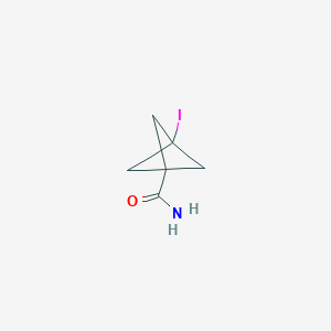 3-Iodobicyclo[1.1.1]pentane-1-carboxamide