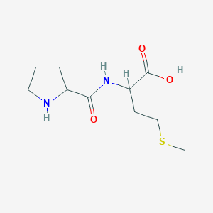 molecular formula C10H18N2O3S B15358586 Prolylmethionine 