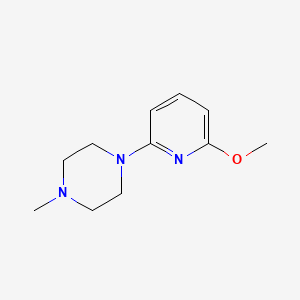 1-(6-Methoxypyridin-2-yl)-4-methylpiperazine