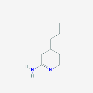 4-Propyl-piperidin-(2Z)-ylideneamine