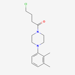 4-Chloro-1-[4-(2,3-dimethylphenyl)piperazin-1-yl]butan-1-one