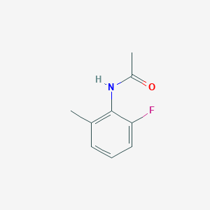 molecular formula C9H10FNO B15358926 N-(2-fluoro-6-methylphenyl)acetamide CAS No. 771-45-9