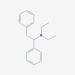 molecular formula C18H23N B15359086 N,N-diethyl-1,2-diphenylethanamine 