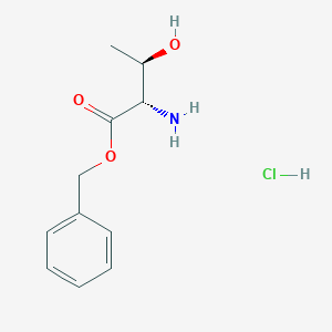 molecular formula C11H16ClNO3 B153591 (2S,3R)-苯甲基2-氨基-3-羟基丁酸盐酸盐 CAS No. 33645-24-8