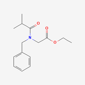 (Benzyl-isobutyryl-amino)-acetic acid ethyl ester