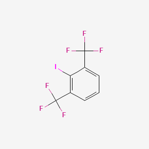 molecular formula C8H3F6I B15359328 2-Iodo-1,3-bis(trifluoromethyl)benzene 