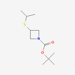 Tert-butyl 3-isopropylsulfanylazetidine-1-carboxylate