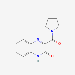 3-(pyrrolidine-1-carbonyl)-1H-quinoxalin-2-one