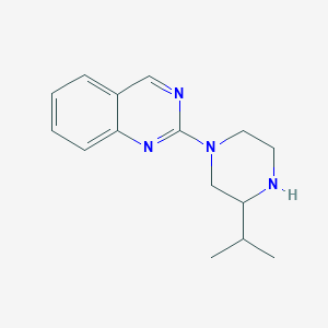 molecular formula C15H20N4 B15359442 2-(3-Isopropylpiperazin-1-yl)quinazoline 