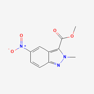 Methyl 2-methyl-5-nitro-indazole-3-carboxylate