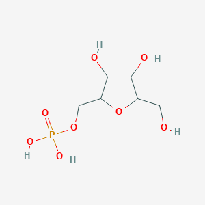 molecular formula C6H13O8P B15359524 [3,4-Dihydroxy-5-(hydroxymethyl)oxolan-2-yl]methyl dihydrogen phosphate 