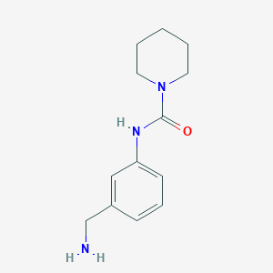 N-(3-(aminomethyl)phenyl)piperidine-1-carboxamide