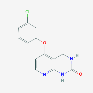 5-(3-chlorophenoxy)-3,4-dihydro-1H-pyrido[2,3-d]pyrimidin-2-one