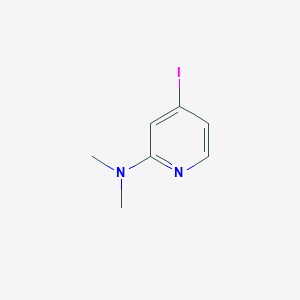 4-iodo-N,N-dimethylpyridin-2-amine