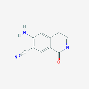 6-amino-1-oxo-4H-isoquinoline-7-carbonitrile