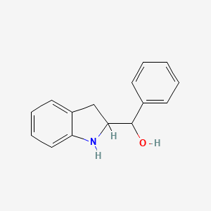 2,3-dihydro-1H-indol-2-yl(phenyl)methanol