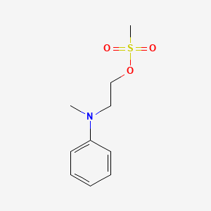 2-(N-methylanilino)ethyl methanesulfonate