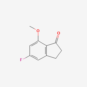 5-Fluoro-7-methoxy-1-indanone