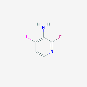 molecular formula C5H4FIN2 B15359684 2-Fluoro-4-iodopyridin-3-amine 