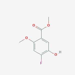 Methyl 4-fluoro-5-hydroxy-2-methoxybenzoate