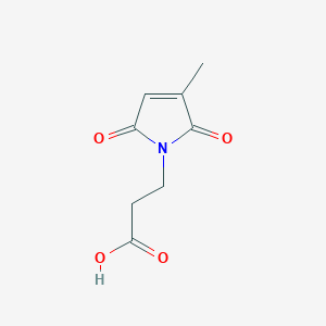 3-(3-Methyl-2,5-dioxopyrrol-1-yl)propanoic acid