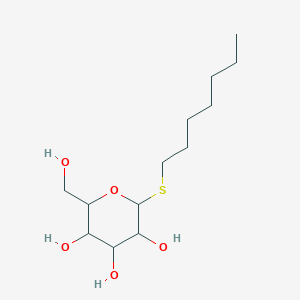 Galactopyranoside, 1-heptylthio-1-deoxy-