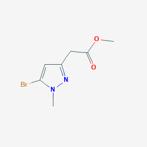 Methyl 5-bromo-1-methyl-1H-pyrazole-3-acetate