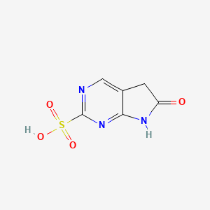 6-Oxo-5,7-dihydropyrrolo[2,3-D]pyrimidine-2-sulfonic acid