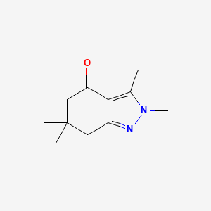 2,3,6,6-Tetramethyl-5,7-dihydroindazol-4-one