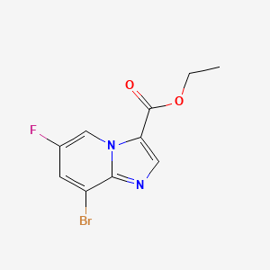 Ethyl 8-bromo-6-fluoroimidazo[1,2-a]pyridine-3-carboxylate