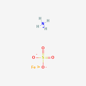 molecular formula FeH4NO4S+2 B15360093 Azanium;iron(3+);sulfate 