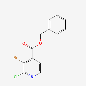 Benzyl 3-bromo-2-chloroisonicotinate