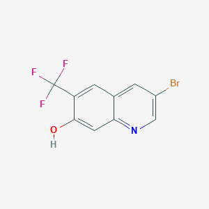 3-Bromo-6-(trifluoromethyl)quinolin-7-ol