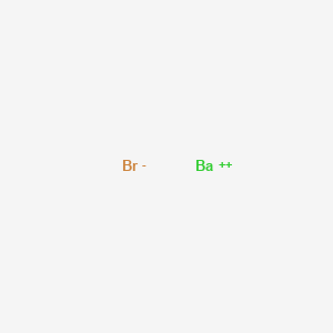 molecular formula BaBr+ B15360389 Barium(2+);bromide 