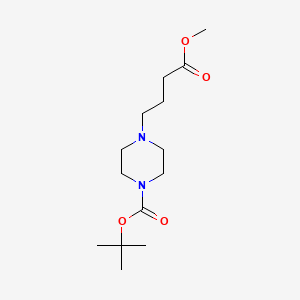 Tert-butyl 4-(4-methoxy-4-oxobutyl)piperazine-1-carboxylate