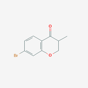 7-Bromo-3-methyl-2,3-dihydro-4H1-benzopyran-4-oneE