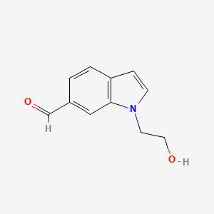 1-(2-Hydroxyethyl)-1H-indole-6-carbaldehyde